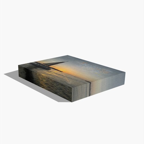 Sailing at Sunset print