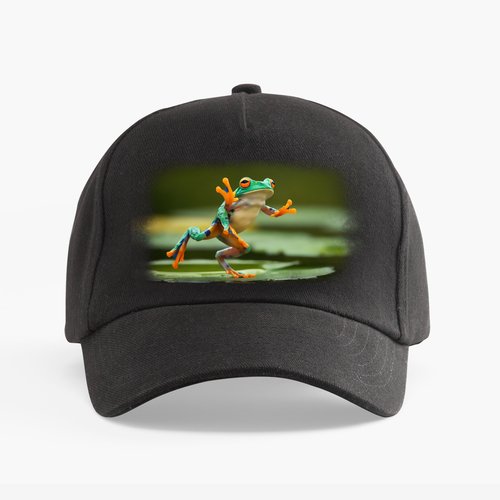 Dancing Frog baseball cap