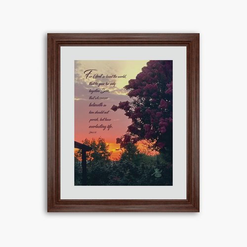 Dusk in the Park print