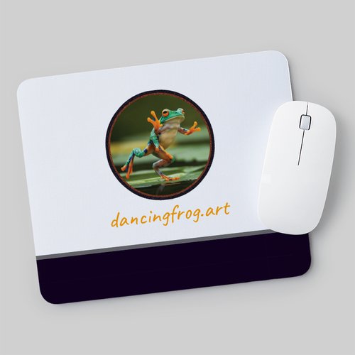 Dancing Frog mouse pad