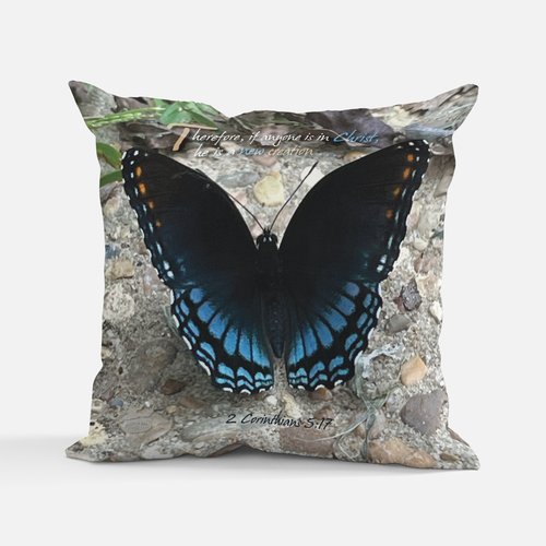 New Beginnings throw pillow