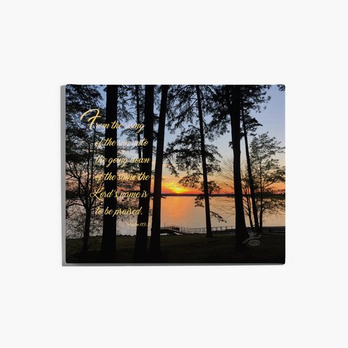 Okatibbee Lake Sunset print