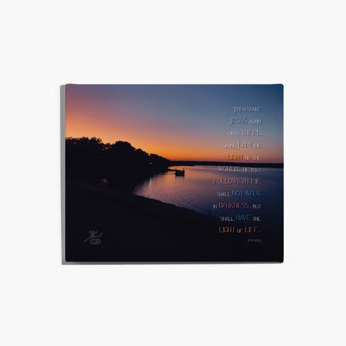 Sunset on Okatibbee Dam print