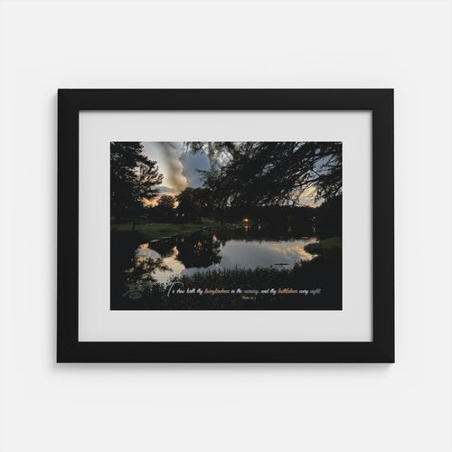 Sunset Reflections print